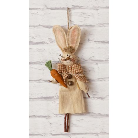 Ornament - Bunny Holding Carrot
