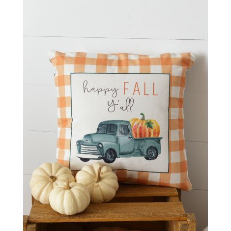Pillow - Happy Fall Ya'll, Two-Sided