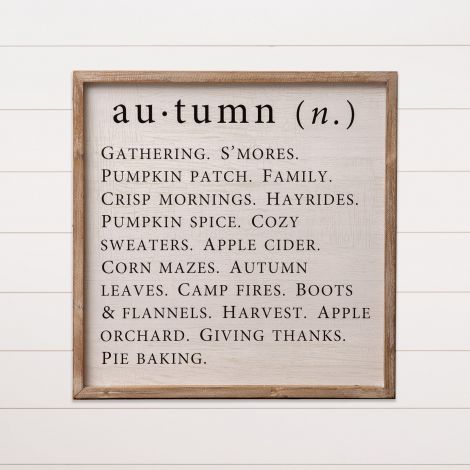Wall Hanging - Autumn Definition