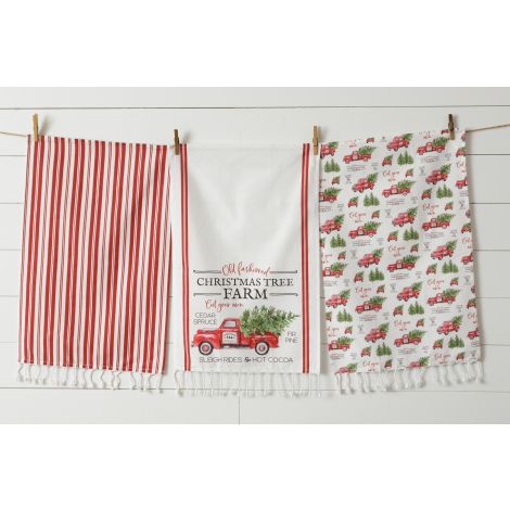 Tea Towels - Christmas Tree Farm