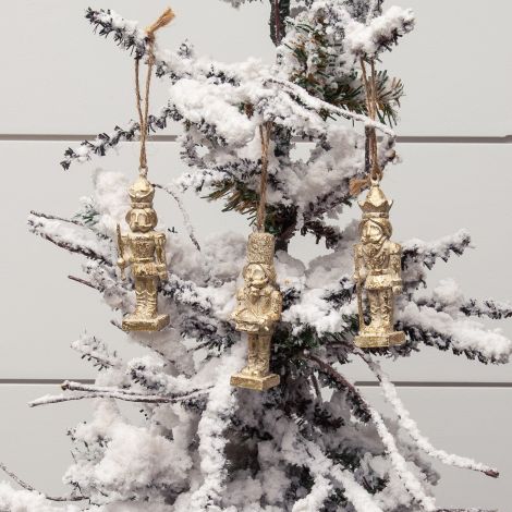 Ornaments - Champagne Nutcrackers