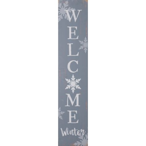 Porch Sign - Welcome Winter