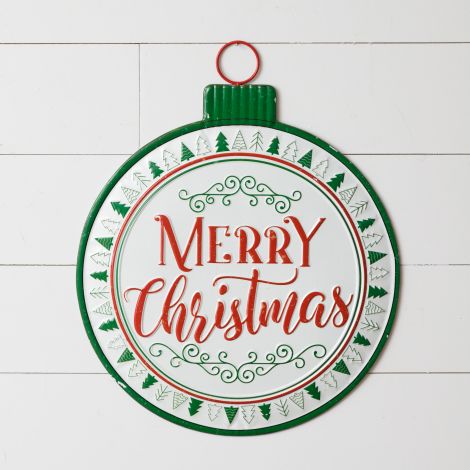 Hanging Sign - Merry Christmas Ornament