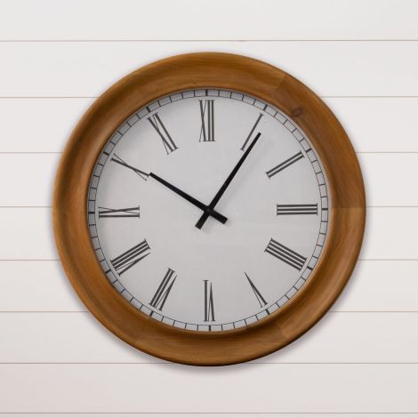 Clock - Thick Wood Frame