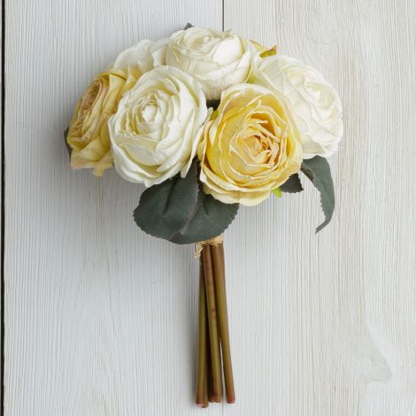 Bouquet - Dried Roses, Cream 