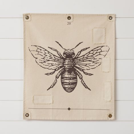 Canvas Wall Hanging - Bee 
