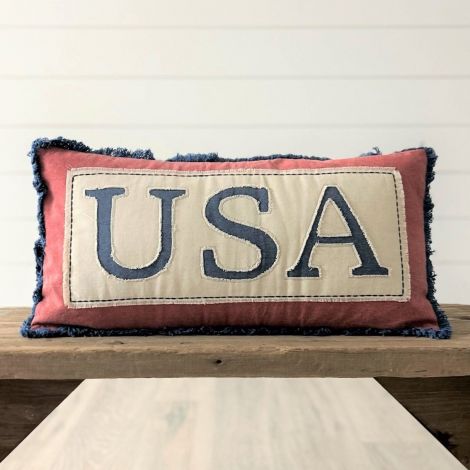 Lumbar Pillow - Stonewashed USA