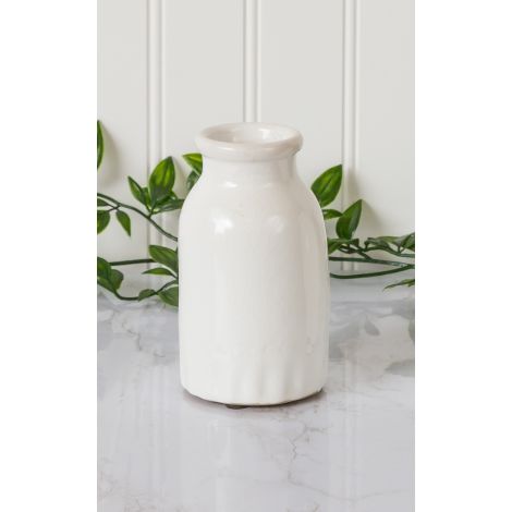 Pottery - Bud Vase Milk Bottle