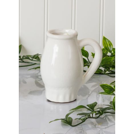 Pottery - Bud Vase With Handle