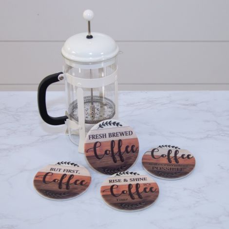 It's Coffee Time Coasters