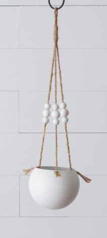 Planter - Hanging With Beads, Sm