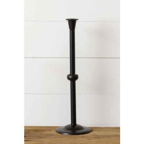 Black Candlestick, 16.5 Inches