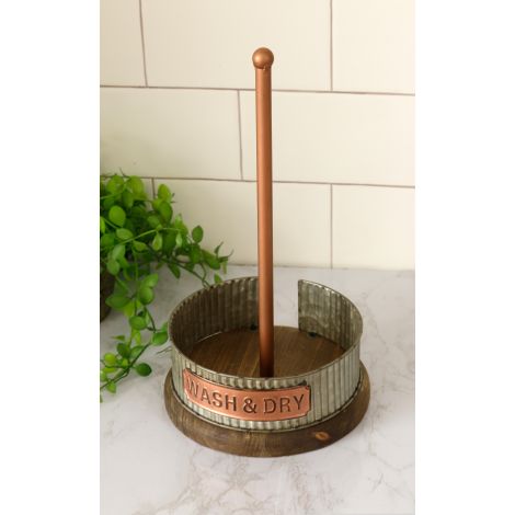 Wash And Dry Paper Towel Holder