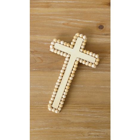 Beaded Cross, Distressed