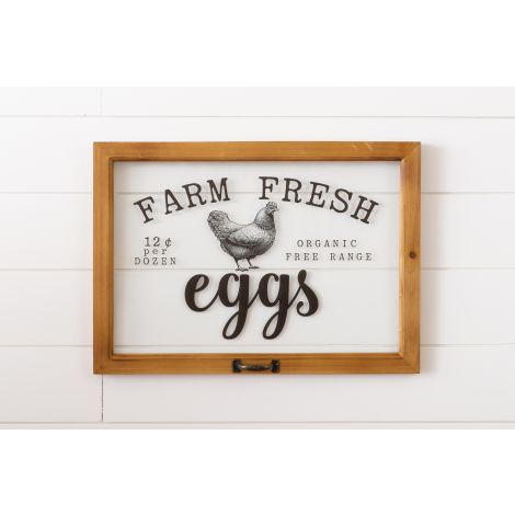 Window - Farm Fresh Eggs
